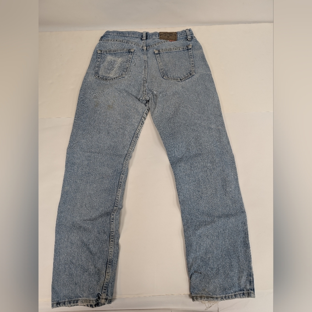 Wrangler Light Blue Regular Fit Denim Jeans 96501ds 32 X 30 [110]